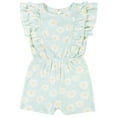 thumbnail image 2 of Modern Moments By Gerber Toddler Girl Ribbed Ruffled Romper, (12 months - 5T), 2 of 8