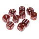 thumbnail image 1 of 10 Dados Digitales De Plástico De 6 Lados D6 Para Fiestas, Bares, Juegos De Mesa, Café Sunnimix Juego de dados de 6 lados, 1 of 6
