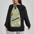 thumbnail image 6 of Sling Backpack Crossbody Sling Bag for Women Men Shoulder Bag Travel Hiking Daypack, 6 of 6