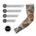 thumbnail image 5 of ALAZA Boho Ethnic Bohemian Indian Mandala UV Sun Protection Arm Sleeves UPF 50+ Compression Cooling Sleeve 1 Pair, 5 of 7