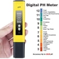 thumbnail image 2 of PH Meter, TDS Meter Combo, Pool Water Test Kit, PH Tester Digital, PPM Meter, 0.01 Resolution TDS PH EC Temperature 4 in 1 Set for Drinking Water, Hydroponics, RO System, Aquarium, Swimming, 2 of 5