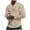 Khaki, variant on Mlzmgr Men Shirts Long Sleeve Crew Neck Knit Shirts Mock Neck 1/4 Zipper Casual Shirts for Men S-3XL