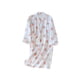 thumbnail image 1 of Minnieouse Albornoz con estampado de melocotón para mujer, Kimono de estilo japonés, camisón de crepé de algodón, ropa de dormir holgada absorbente de Pijama Blanco METRO Minnieouse AP019178-05, 1 of 6