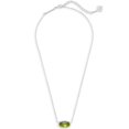 thumbnail image 2 of Kendra Scott Collier Elisa RHODIUM - ILLUSION de Péridot, 2 of 3
