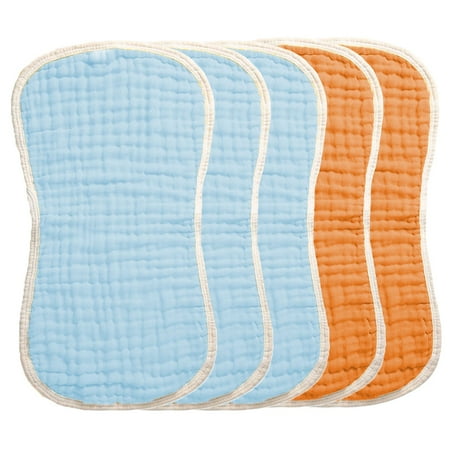 

Organic Burp Cloths for Baby Boys and Girls – Ultra Absorbent Burping Cloth Burp Clothes Newborn Towel - Milk Spit Up Rags - Burpy Cloth Bib for Unisex Boy Girl - Burp Cloths mixstyle4，G189082