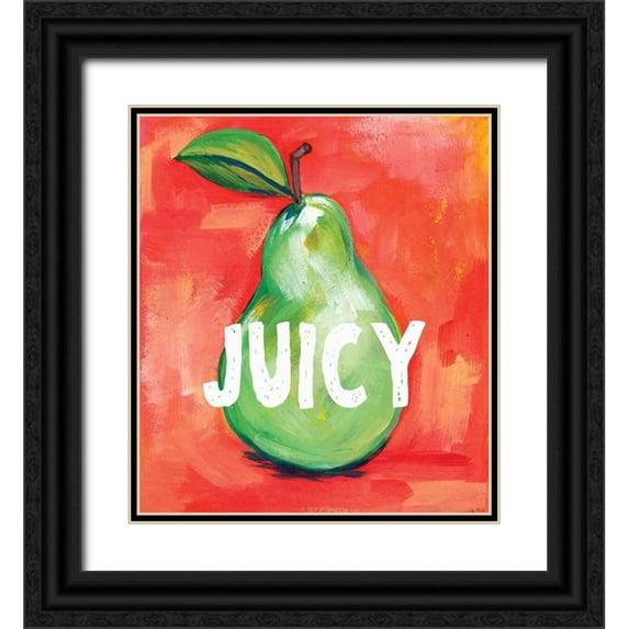 Seay, Anne 26x29 Black Ornate Wood Framed with Double Matting Museum Art Print Titled - Juicy