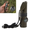 thumbnail image 4 of Survival Whistle, Wide Use 7 In 1 Emergency Whistle  For Hiking, 4 of 8
