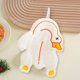 thumbnail image 5 of Toalla de Mano para Cocina, Paño de Cocina Decorativo con Estampados de Animales, Felpa de Coral Absorbente, 23x17 cm, Incluye Asa Colgante para Cocina, Baño, 5 of 6