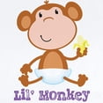 thumbnail image 2 of CafePress - Lil' Monkey Smile Infant Bodysuit - Baby Light Bodysuit, Size Newborn - 24 Months, 2 of 4
