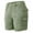 Green, variant on Daznico Women's Loose Cargo Shorts - Solid Color Mini Hot Pants with Buttons for Summer & Beach,for Size XXL