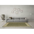 thumbnail image 3 of Ahgly Company Indoor Rectangle Abstract Brown Contemporary Area Rugs, 4' x 6', 3 of 4
