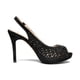 thumbnail image 2 of Zapatos de Tacón Alto Plataforma Abiertos para Mujer DREAM PAIRS Negro Talla 9, 2 of 6