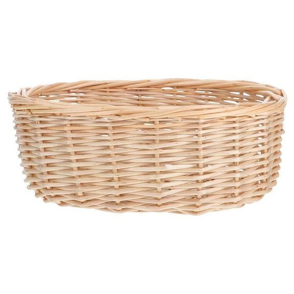 Bread Serving Basket for Table Farmers Market Display Khaki