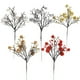 thumbnail image 2 of Advancent Christmas Artificial Berries Pine Cone Flower Window Party Festival Tree Simulation Decoration Xmas Branch Fireplace Type10 NO10, 2 of 6