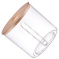thumbnail image 1 of Estuche para pañuelos faciales, dispensador de papel de liar para baño, caja transparente, contenedor transparente, estuches de almacenamiento de mesa, 1 of 6