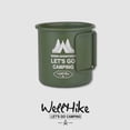 thumbnail image 2 of Picnic 300 Ml Senderismo Ultraligera Equipo Al Aire Libre () Verde, 2 of 4
