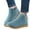 Light Blue, variant on POROPL Womens Boots Ankle Chunky Flat Shoes,Boots for Saving Size 5.5