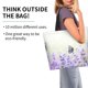 thumbnail image 2 of Disketp Lavender and Butterfly Bolsa Tote Estampada para Mujer, Bolso de Hombro y de Mano para Compras y Viajes, 2 of 8