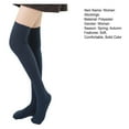thumbnail image 7 of 1 Pair Casual Knee High Socks for Women Tube Socks Elasticity Athletic Socks Thin Knee High Stockings, 7 of 7