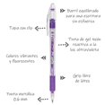thumbnail image 2 of Boligrafo de gel Pentel Solar Pop Neon K96 V punta 0.6 mm tinta violeta, 2 of 5
