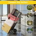 thumbnail image 6 of GIOTORENT Folding Hand Truck 600 lb Capacity, Heavy-Duty Convertible Dolly Cart with Telescopic Handle & Bungee Cords for Warehouse, Home, and Office Use, 6 of 7