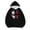 Black, variant on Valora Men Sweatshirt Men's Hoodie Sweatshirt for Fall Winter with 3D Face Print Comfortable Warm Casual Pullover Top for Everyday Wear White 2XL