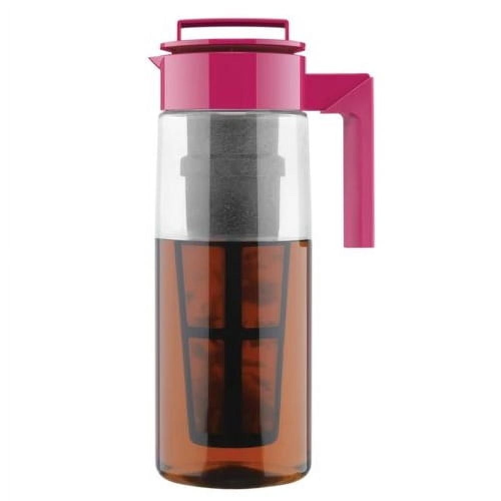 Takeya Patented and Airtight Pitcher Made in the USA, 1 Quart, Black...