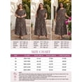 thumbnail image 4 of Mengpipi Women's Plus Size Casual Short Sleeve Crewneck Dress Flowy Tiered Loose Maxi Dress with Pockets 1X-5X, 4 of 14