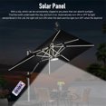 thumbnail image 3 of Outdoor Solar Umbrella Lights Waterproof Timed Function Brightness Adjustable LED Solar Powered Patio Lights Camping, 3 of 7