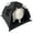 Cat Tent· Black, variant on Nockovi 2-in-1 Cat Tent Wooden Frame Cat Bed Cat Hammock, Quick Assembly and Disassembly, Portable Indoor/Outdoor Pet Tent House for Cats, Puppies and Other Small Animals-Grey Check