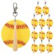 thumbnail image 4 of Baseball Bat Keyring 12Set For Family And Friends Practical Use Simple Design, 4 of 4