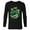 Black, variant on Marvel Hulk Incredible Dad Father's Day - Long Sleeve T-Shirt for Men - Customized-Black