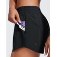 thumbnail image 4 of CRZ YOGA High Waisted Running Shorts for Women 2.5" Mesh Liner Quick Dry for Workout Athletic with Zipper Pocket, 4 of 7