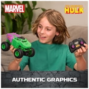 Monster Jam Marvel The Hulk RC Monster Truck, 1:24 Scale, for Kids Ages 4 and up
