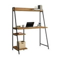 thumbnail image 3 of Pemberly Row Mid-Century Engineered Wood Computer Desk with Hutch in Brown, 3 of 10