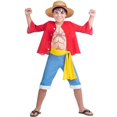 thumbnail image 4 of Disfraz de Roronoa Zoro para niño, sombrero de paja, disfraz de Luffy musculoso para niño, 4 of 5