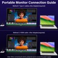 thumbnail image 3 of Monitor portátil InnoView de 23,8" 2K QHD IPS de 180 Hz, 3 of 9