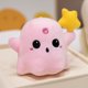 thumbnail image 1 of Herunwer Cute Ghost Doll Plush Toy Bag Ornaments Keychain Elf Pendant Pink, 1 of 4