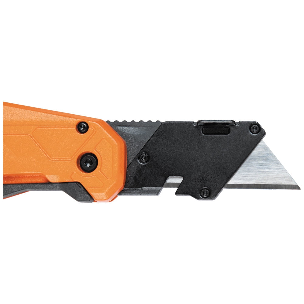 Klein Tools 44306 FLICKBLADE 2-in-1 Utility Knife & Scraper with Blade