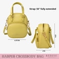 thumbnail image 6 of Kedzie Harper Multi-Pocket Crossbody Bag, Citrus (Women's), 6 of 7