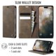 thumbnail image 2 of For iPhone 17 Pro Max Case CASEME 033 Series RFID Blocking Wallet Stand Calf Texture Leather Phone C, 2 of 5