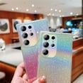 thumbnail image 2 of SaniMore for Samsung Galaxy S22 Ultra Case, Glitter Gradient Full Camera Lens Protection Luxury Plating Cute Bling Clear Shockproof Slim Phone Cover Shockproof Bumper for Women Girls, Gold, 2 of 13
