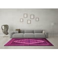 thumbnail image 3 of Ahgly Company Indoor Rectangle Persian Pink Traditional Area Rugs, 8' x 10', 3 of 4
