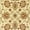 Cream, variant on Unique Loom Voyage Collection Area Rug - Springfield (6' 1" Round Brown/Cream)
