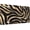 Pattern-3, variant on Elegant Metallic Gold Zebra Black Animal Print License Plate for Car or Truck, Aluminum Front License Plates with 4 Holes, 6×12 inch Decorative Novelty Metal Sign