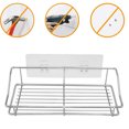 thumbnail image 3 of Huayishang Bathroom Shelf Stainless Steel Bathroom Rack Kitchen Storage Rack, Kitchen Essentials Clearance Sale Silver, 3 of 6