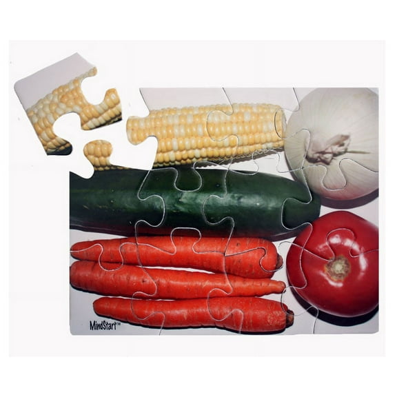 Mind Start Puzzles Vegetables 12 Piece Large Piece Jigsaw Puzzle