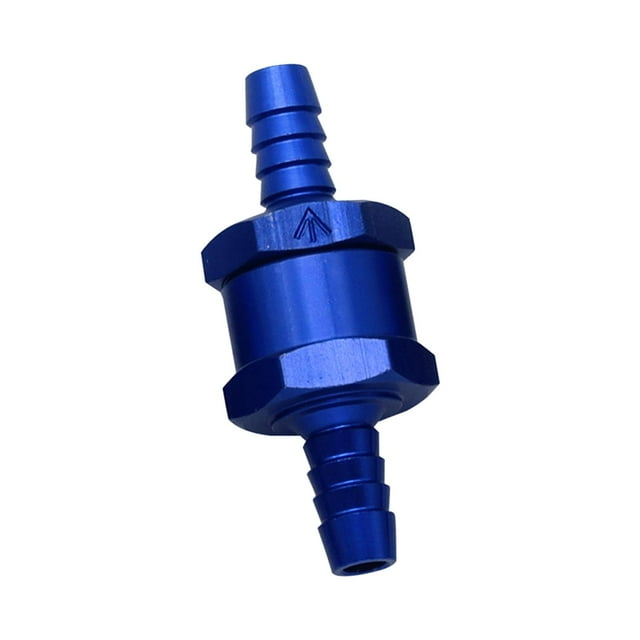 S SERENABLE Generic Fuel Checking Valve Aluminium Alloy Fuel Line Check Valve for Cars 8mm