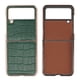 thumbnail image 4 of Funda Protectora de Cuero Resistente A Los Arañazos para Galaxy Z Flip4 ANGGREK, 4 of 5