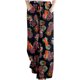 thumbnail image 2 of ICHUANYI Clearance Women's Elastic Waist Printed Cotton And Linen Pants Loose Double Pocket Casual Pants(Orange, XXL) ICHUANYI WER2023081113152, 2 of 6